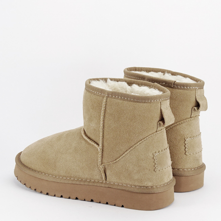 Ghete bej din piele naturala JB1967 111 [3]