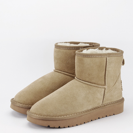Ghete bej din piele naturala JB1967 111 [1]