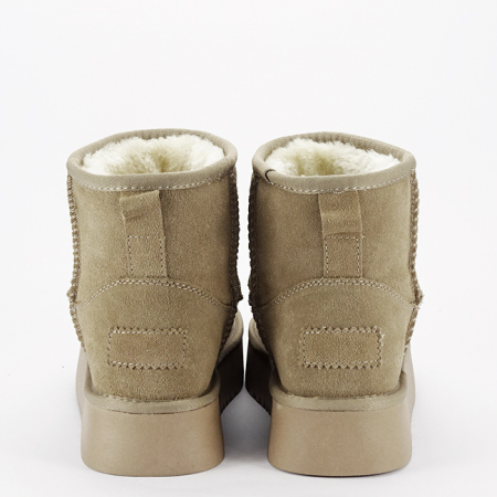 Ghete bej din piele naturala NN605 117 [4]