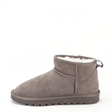 Cizme - Ghete caffe latte din piele naturala W5821 118