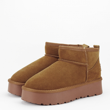 Ghete camel din piele naturala JB1924 118 [2]