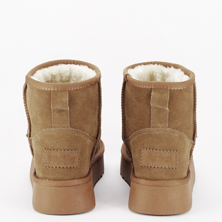 Ghete camel din piele naturala NN605 117 [7]