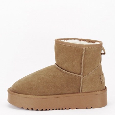 Ghete camel din piele naturala NN605 117 [2]