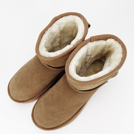 Ghete camel din piele naturala NN605 117 [5]