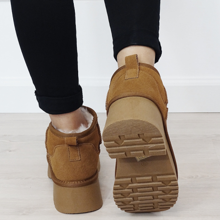 Ghete camel din piele naturala W5878 114 [3]