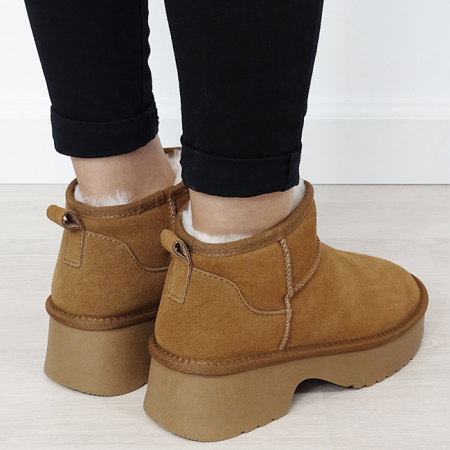 Ghete camel din piele naturala W5878 114 [5]