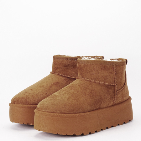 Ghete camel imblanite cu talpa groasa LT33-43 112 [1]