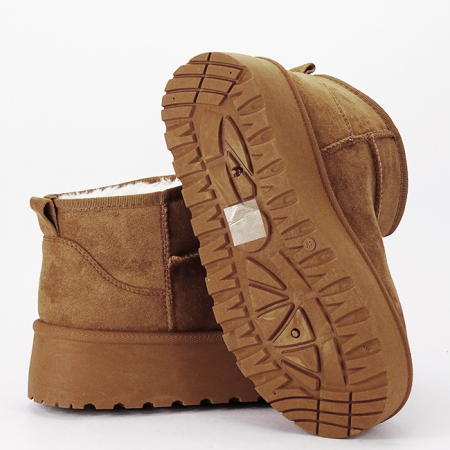 Ghete camel imblanite cu talpa groasa LT33-43 112 [8]