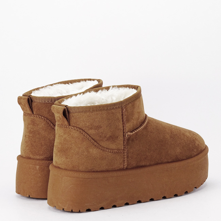 Ghete camel imblanite cu talpa groasa LT33-43 112 [5]