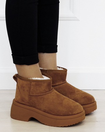 Ghete camel imblanite cu talpa groasa LT33-49 113 [5]