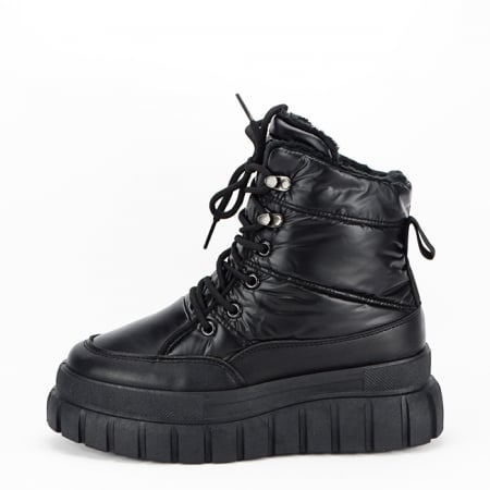 Cizme si botine - Ghete dama negre impermeabile