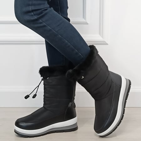 Femei - Ghete de zapada negre H-55 115