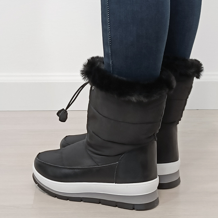 Ghete de zapada negre H-55 115 [2]