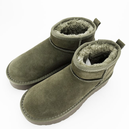 Ghete kaki din piele naturala JB1924 111 [2]