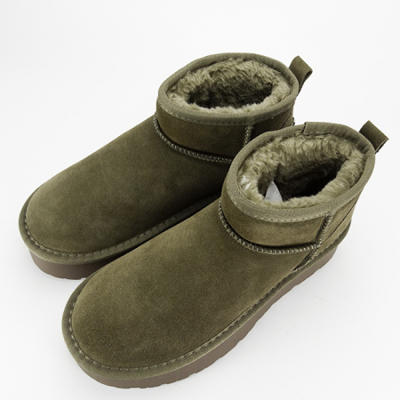 Ghete kaki din piele naturala JB1924 111 [7]