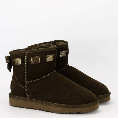 Ghete kaki din piele naturala L7895 19 [4]