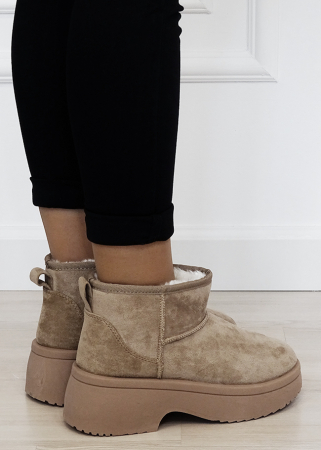 Ghete khaki imblanite cu talpa groasa LT33-49 113 [5]