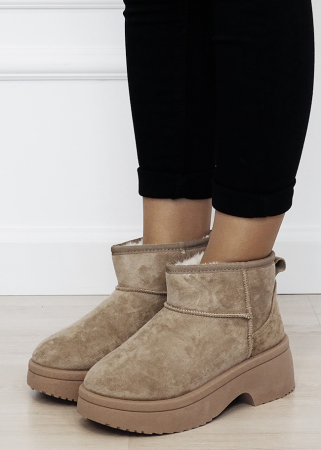 Ghete khaki imblanite cu talpa groasa LT33-49 113 [0]