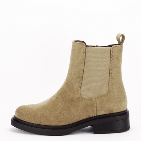 Cizme si botine - Ghete maro deschis casual YT010 112