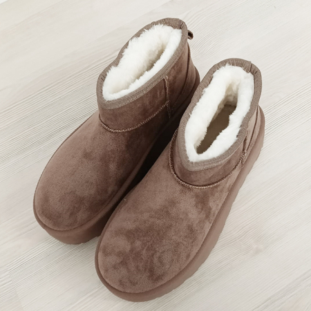 Ghete maro imblanite cu talpa groasa LT33-43 112 [7]
