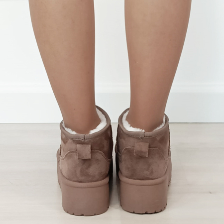 Ghete maro imblanite cu talpa groasa LT33-43 112 [3]