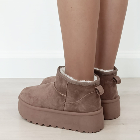 Ghete maro imblanite cu talpa groasa LT33-43 112 [2]