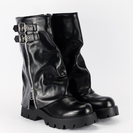 Cizme negre dama casual 7656A 19 [4]