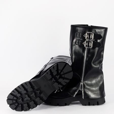 Cizme negre dama casual 7656A 19 [3]