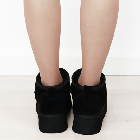 Ghete negre din piele naturala 6391 113 [4]