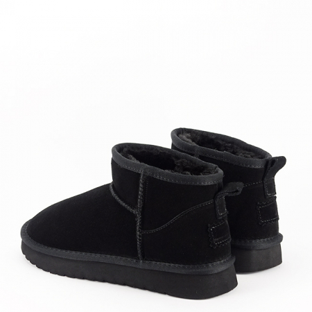 Ghete negre din piele naturala JB1966 111 [3]