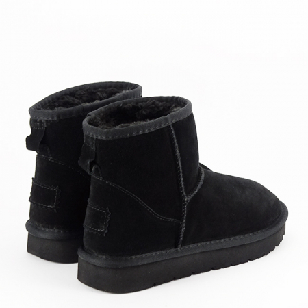 Ghete negre din piele naturala JB1967 111 [4]