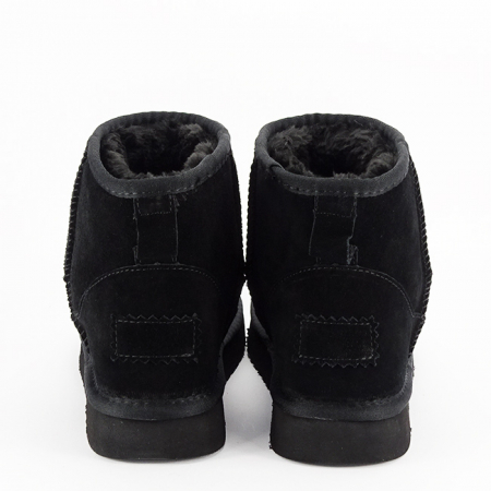 Ghete negre din piele naturala JB1967 111 [3]
