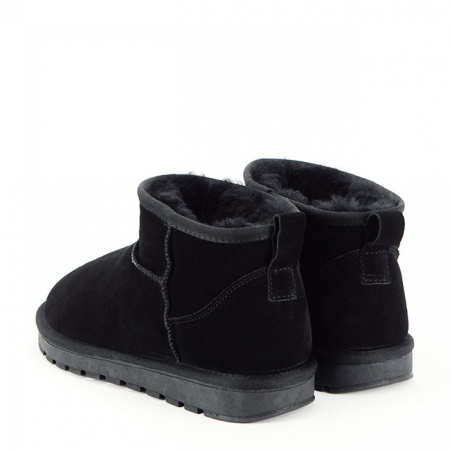 Ghete negre din piele naturala W5821 118 [3]