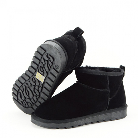 Ghete negre din piele naturala W5821 118 [7]