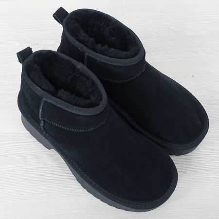 Ghete negre din piele naturala W5878 114 [7]