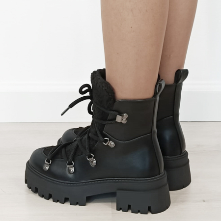 Ghete negre imblanite 9655 115 [2]