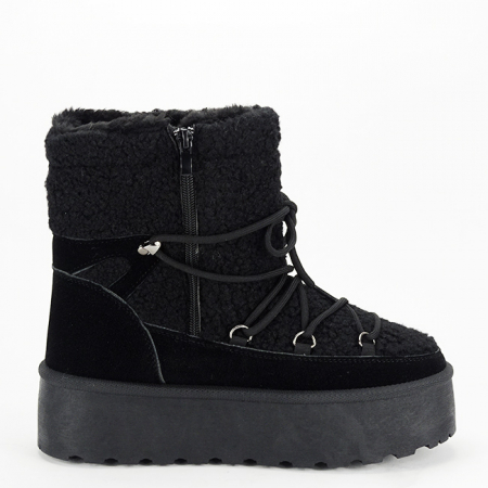 Ghete negre imblanite LT33-18 115 [6]