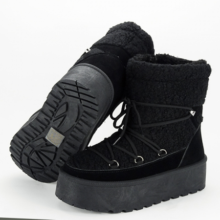 Ghete negre imblanite LT33-18 115 [8]