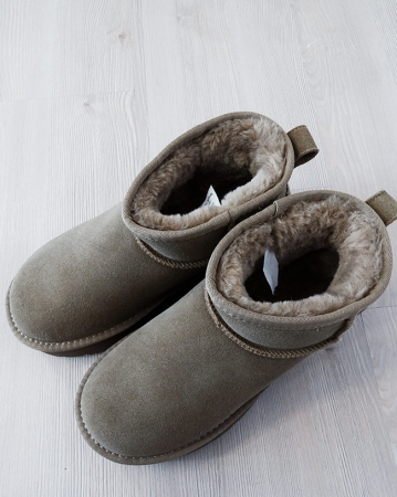 Ghete taupe cu platforma din piele naturala JB1999 116 [7]