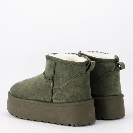 Ghete verzi imblanite cu talpa groasa LT33-43 112 [3]