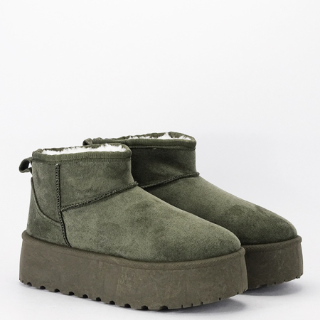 Ghete verzi imblanite cu talpa groasa LT33-43 112 [6]