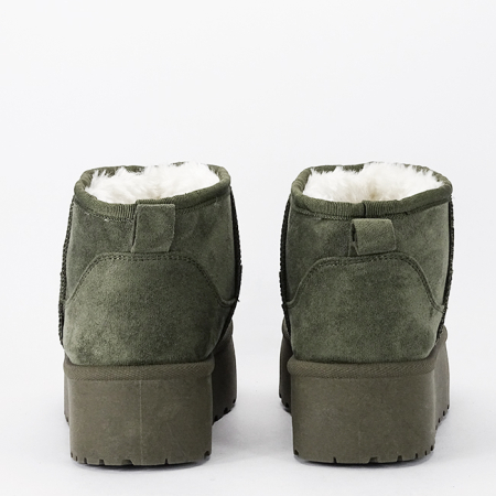 Ghete verzi imblanite cu talpa groasa LT33-43 112 [4]