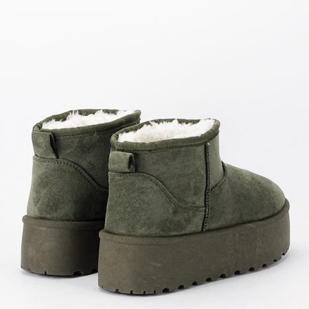 Ghete verzi imblanite cu talpa groasa LT33-43 112 [5]