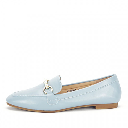 Mocasini albastru pal cu perle Meredith M2 [5]