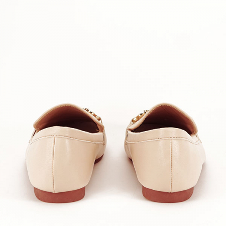 Mocasini bej Crina M2 [4]