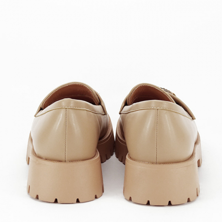 Mocasini bej de tip loafers FN653 M2 [2]