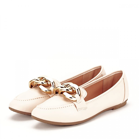 Mocasini bej Emilia M2 [1]