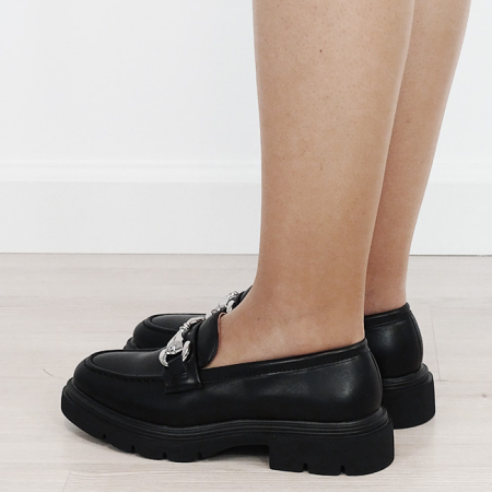 Mocasini dama negri tip loafers DMLM8985 02 [2]