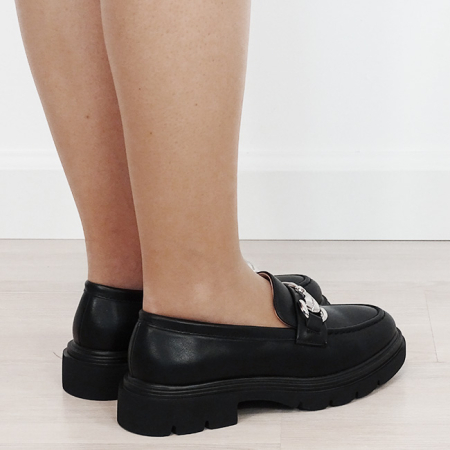 Mocasini dama negri tip loafers DMLM8985 02 [4]