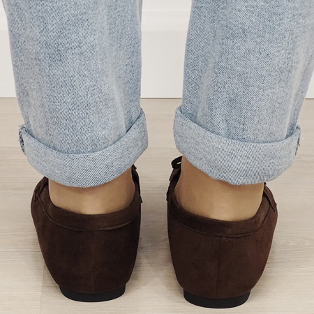 Mocasini maro de tip loafers DXJ1530 02 [3]